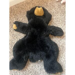 Vintage Wishpets 12" Rocco Great Smoky Mountains Black Bear 1997 Plush EUC